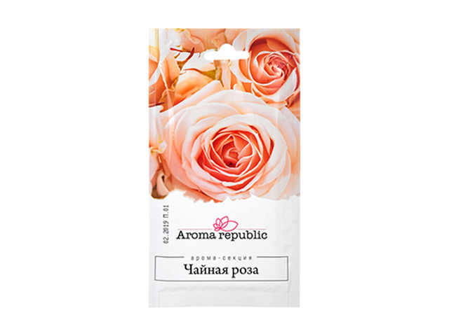 Ароматическое саше "Simple", 10 г, "Чайная роза"  AROMA REPUBLIC 91002