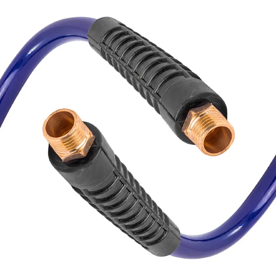 Шланг витой полиуретановый 8мм х 12мм х 7.5м с резьбовыми наконечниками 1/4" YATAFORCE YF-AHC-48D