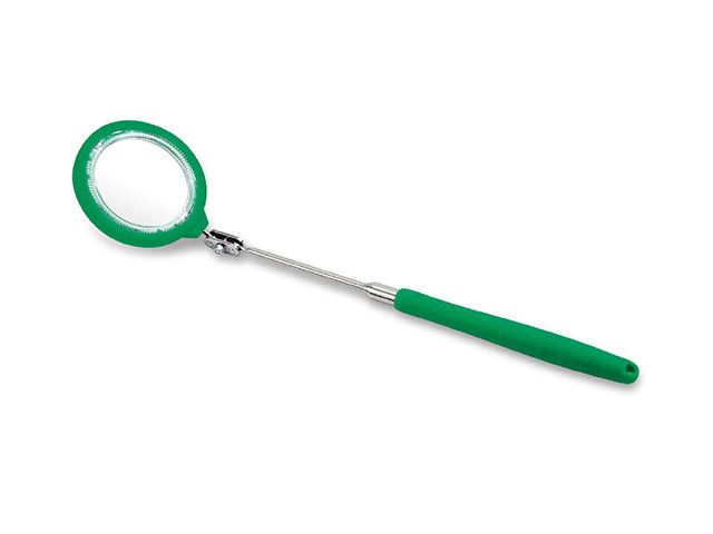Зеркало телескопическое увеличительное с подсветкой круглое d55mm, 268-955 mm Toptul JJAM0596