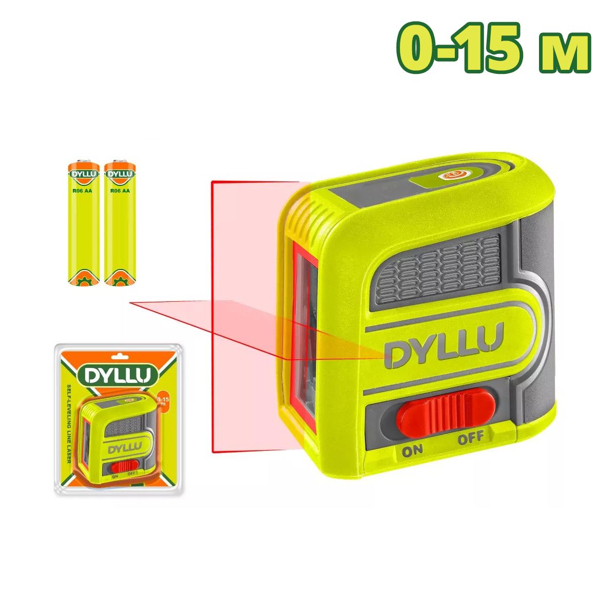 Уровень лазерный самовыравнивающийся  DYLLU DTLE1M03