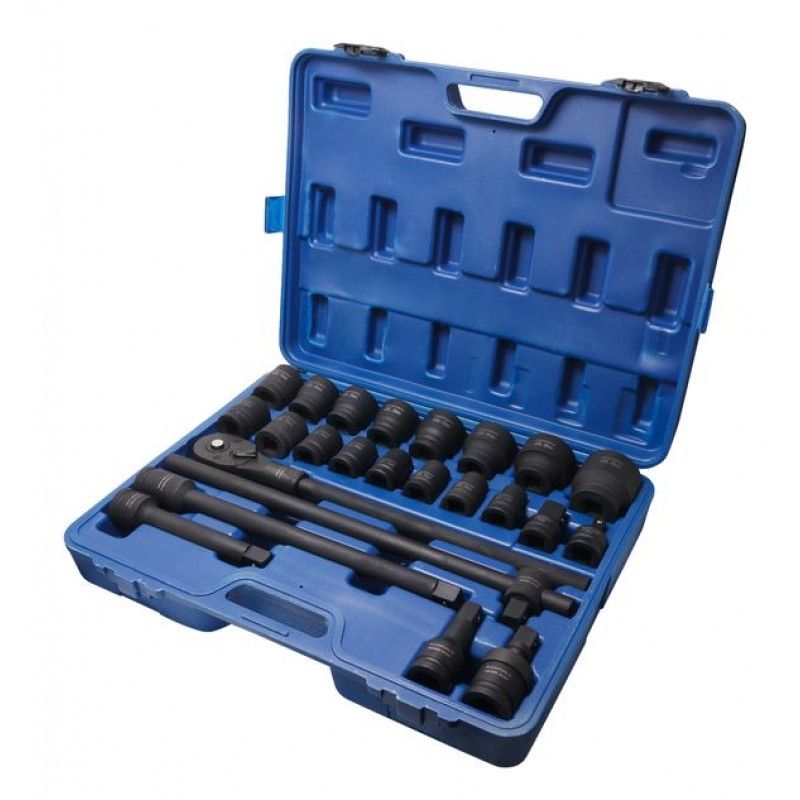 Набор инструментов ударных 3/4", 6гр, 24пр. (17-50мм) Rock FORCE RF-6241MPB