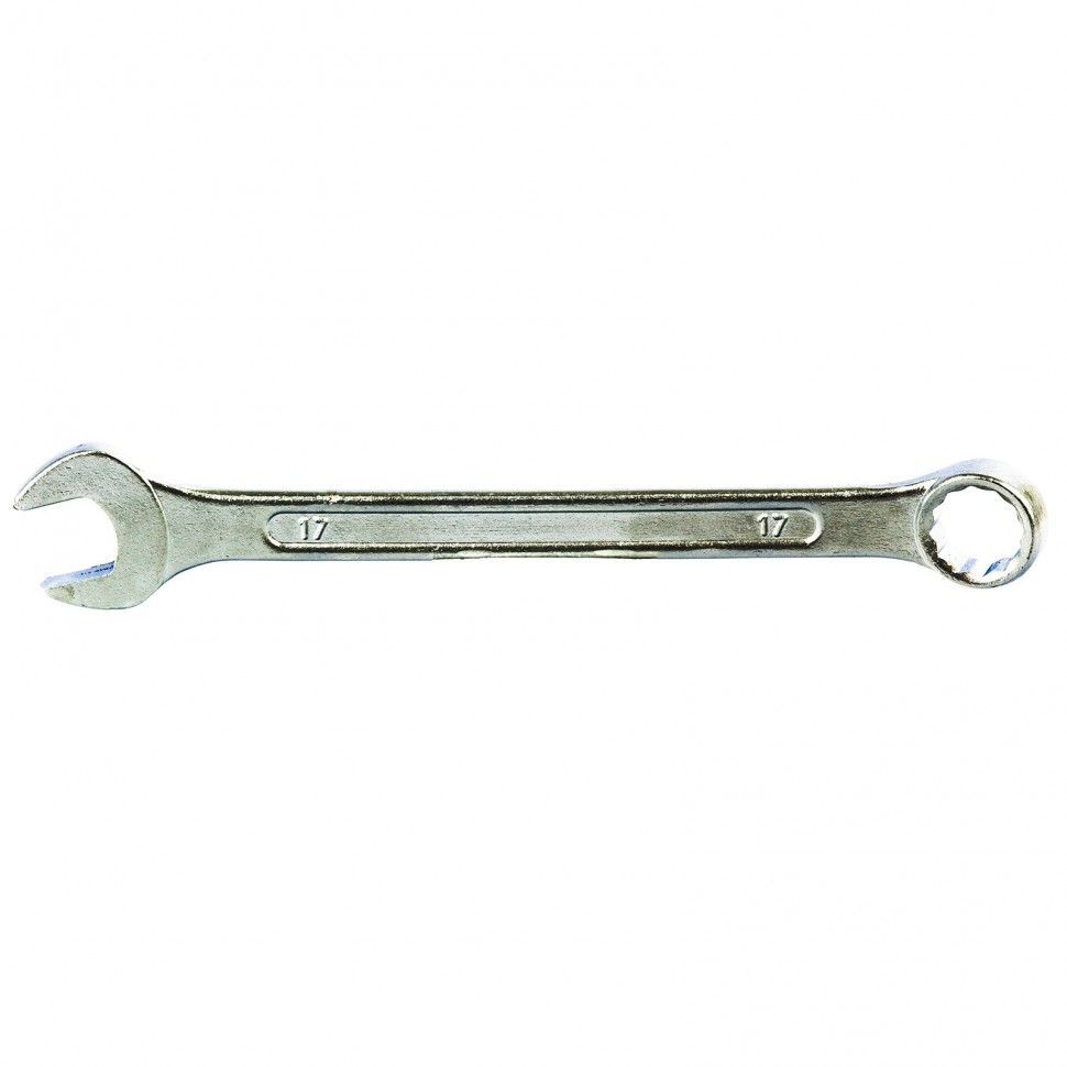 Ключ комбинированный, 17 mm, хромированный  Sparta 150445