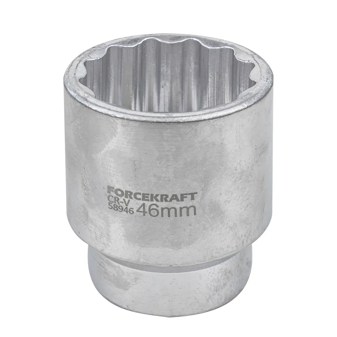 Головка 46мм 1" 12гр.  FORCEKRAFT FK-58946