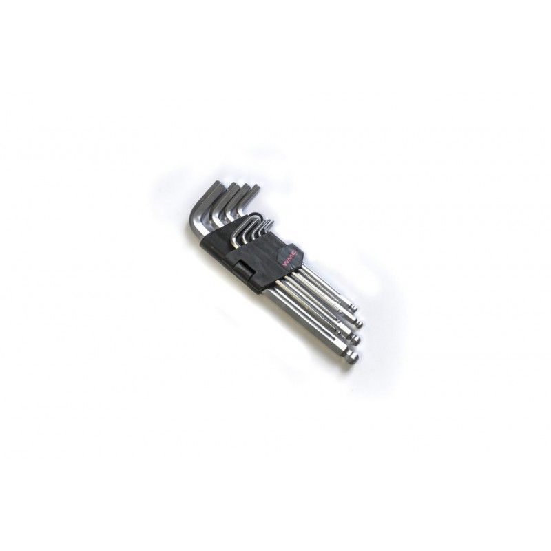 Набор шестигранников 9 пр. (1.5 - 10 мм.) WMC TOOLS 5093LBWMC