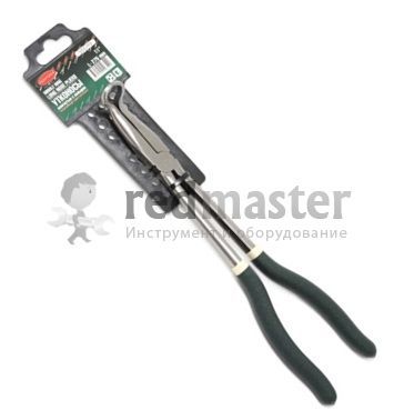 Щипцы с закругленными губками и удлиненными рукоятками 75° CR-V 11"-275мм (захват 13мм) Rock FORCE RF-5047P4