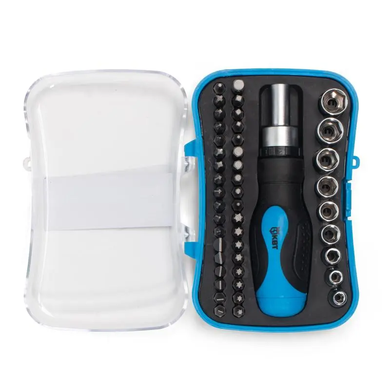 Набор отвертка с битами НБ-46 серия МАСТЕР ()  КВТ 78709