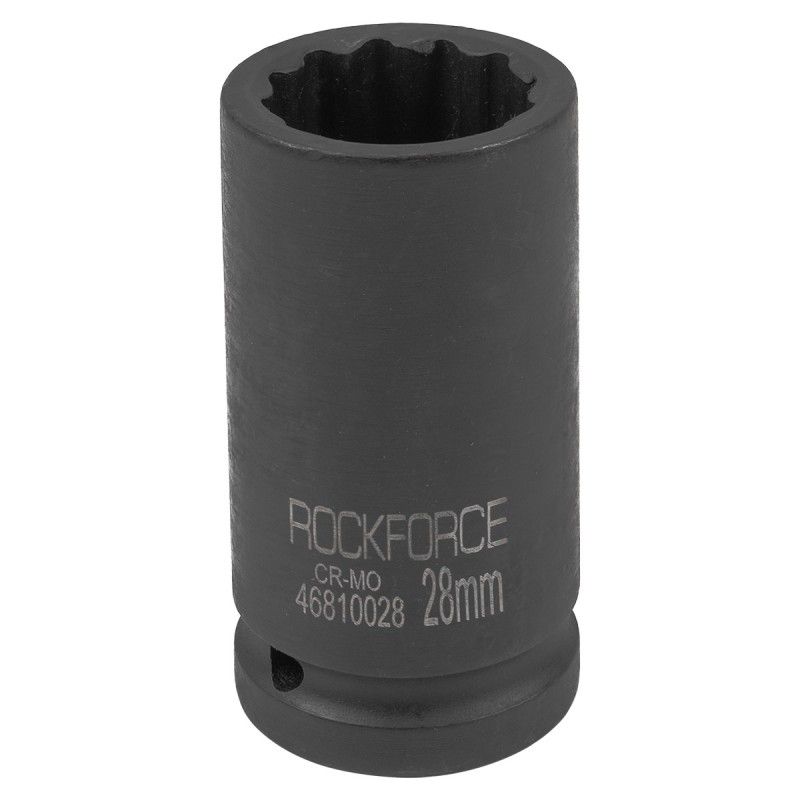 Головка ударная глубокая 3/4", 28мм (12гр.) RockFORCE Rock FORCE RF-46810028