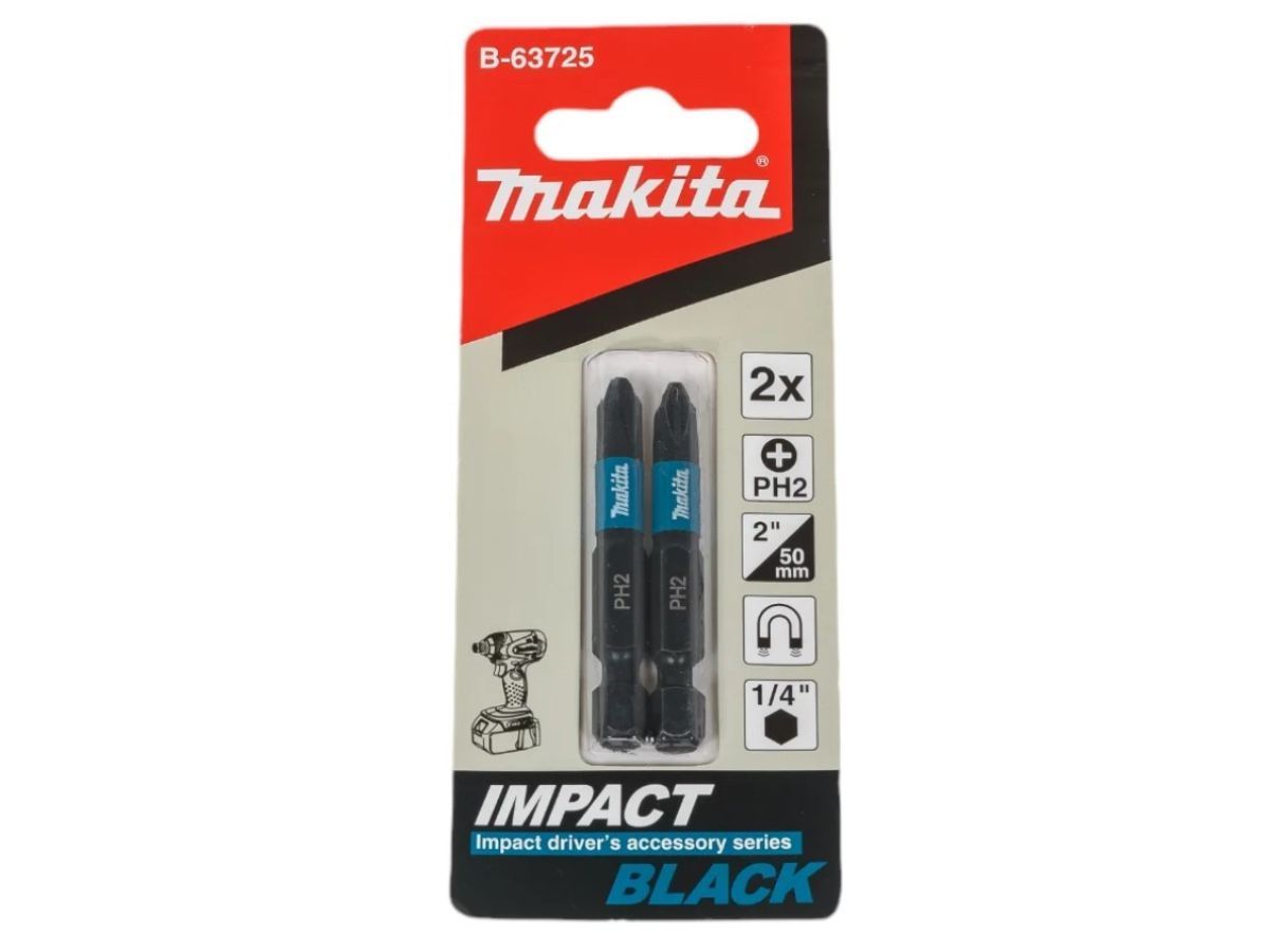 Насадка Impact PH2, 50 мм, Е-form (MZ), 2 шт B-63725 MAKITA B-63725