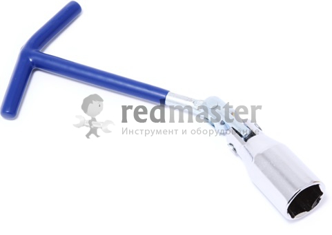 Ключ свечной шарнирный T-образный c удлиненной ручкой 16мм,  ...KINGTUL KT-8073L16