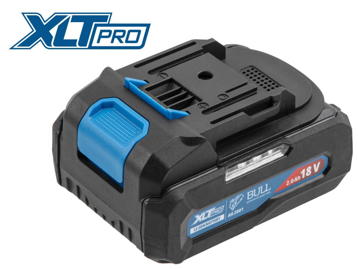 Аккумулятор AK 2001 18.0 В, 2.0 А/ч, Li-Ion XLTpro (18 В, 2 А*ч, Li-ion) BULL 1329595