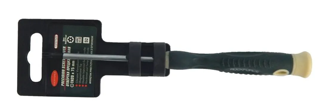 Отвертка TORX ювелирная  Т15х75мм  Rock FORCE RF-73607515