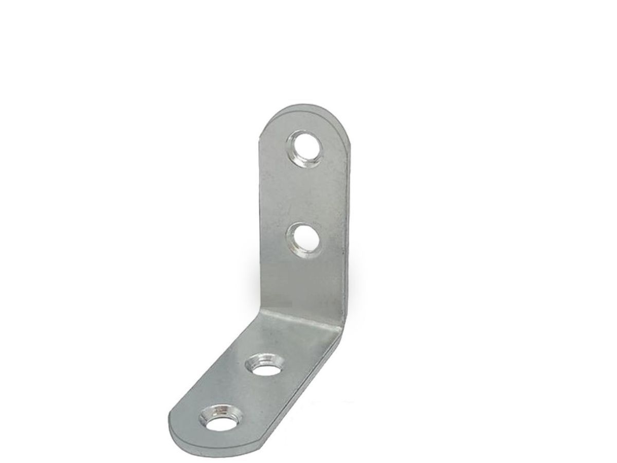 Уголок мебельный 17х40х40 mm белый цинк (4 шт в зип-локе)  STARFIX SMM1-75879-4