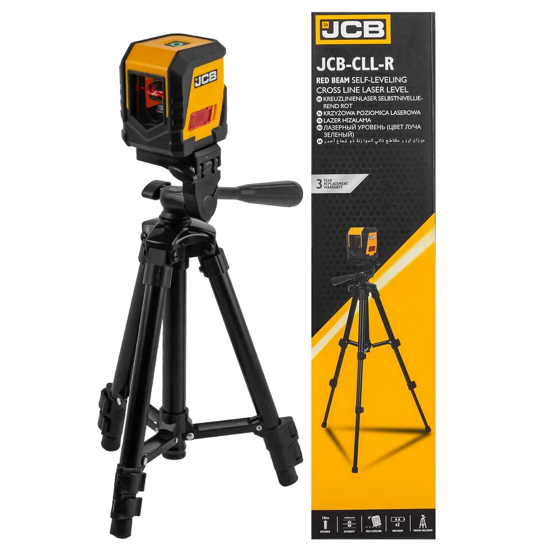 Уровень лазерный (цвет луча красный)  JCB JCB-CLL-R