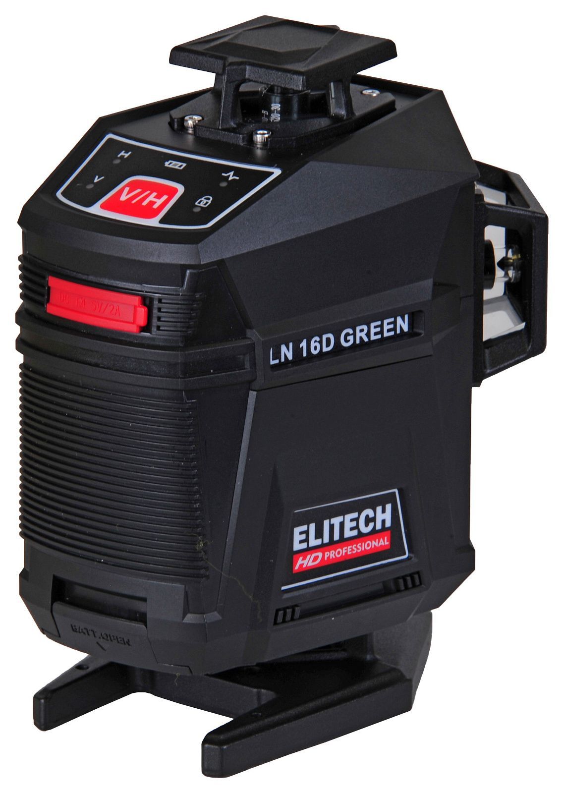 Нивелир лазерный LN 16D GREEN (HD / Зеленый / 25 м / 4 луча 360° / Li-Ion / Кейс) HD  ...ELITECH 204737