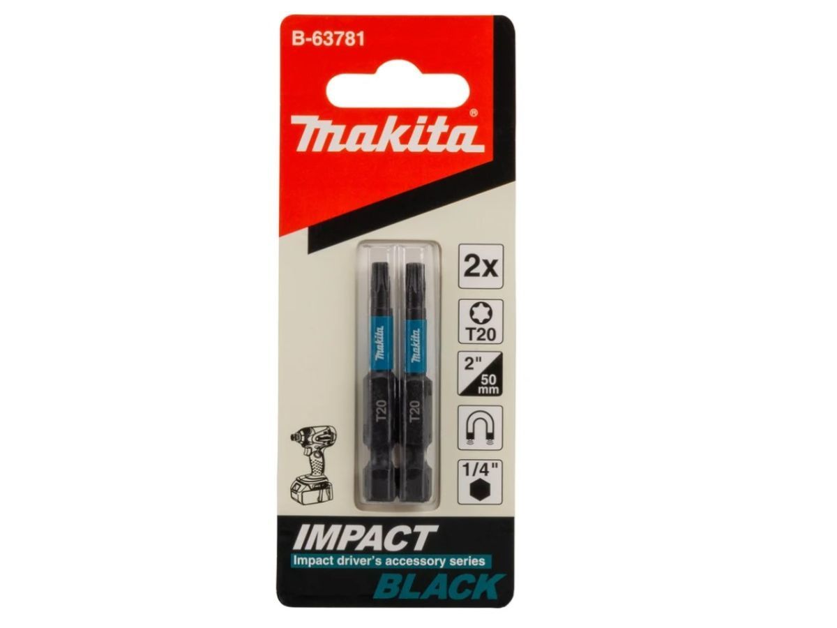 Насадка T20 50 мм Impact Black (2 шт) B-63781 MAKITA B-63781