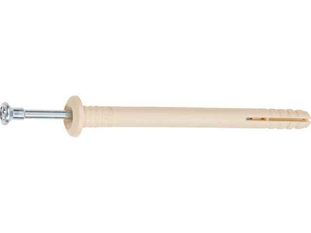 Дюбель-гвоздь 6х40 mm нейлон гриб (10 шт в зип-локе) STARFIX SMZ2-70284-10