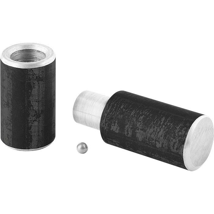 Петля гаражная с шаром d 38*140мм, 2 шт. Сибртех 92014