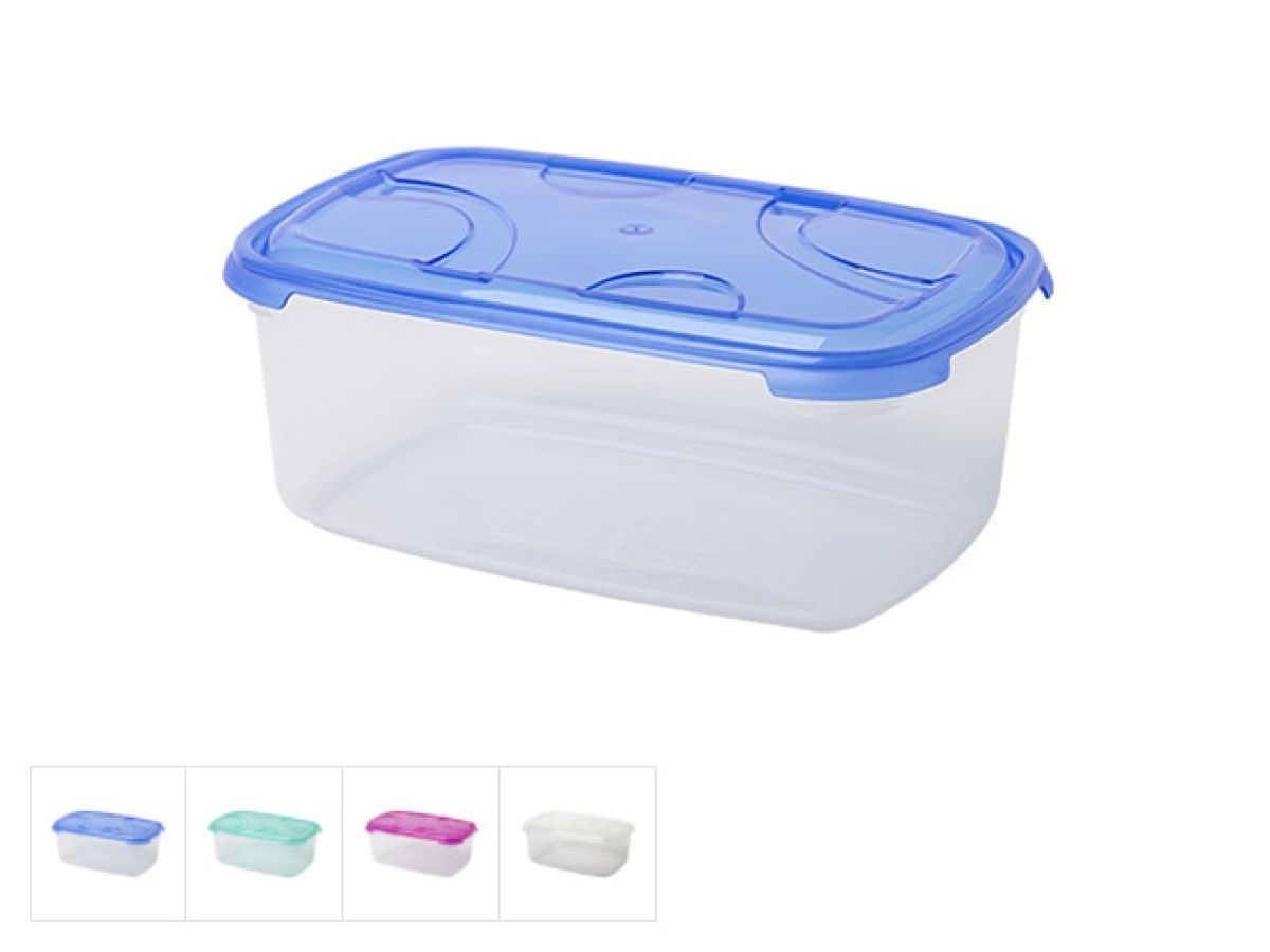 Контейнер прямоугольный 0.9 л, с крышкой, Frigo Plus DRINA 10345