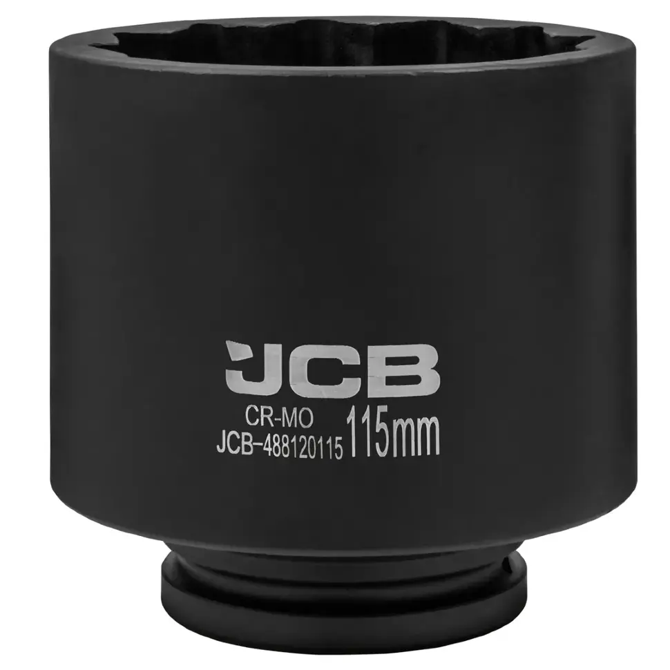 Головка ударная глубокая 115мм (12гр.), 1"  JCB JCB-488120115