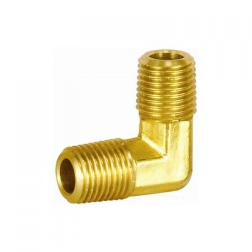 Штуцер пневматический угловой с наружными резьбами 1/2" х 1/2" (латунь) H-D HD-B1273-12