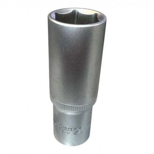 Головка торцевая 1/2" 6гр. 20мм L76мм CrV  H-D HD-1233