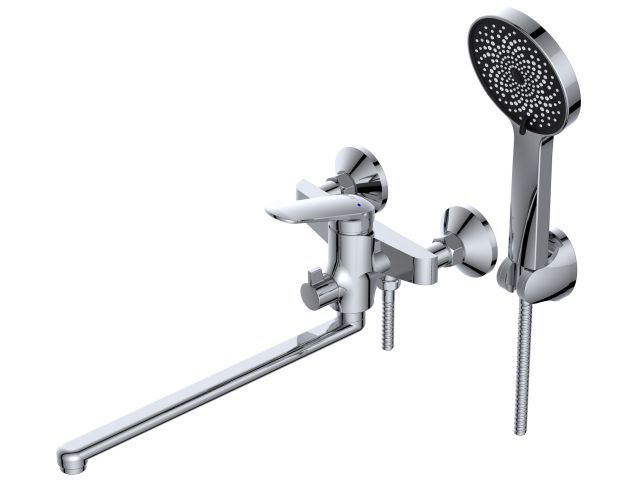 Смеситель для ванны (Lt) D35, серия POS AV Engineering AVPOS7-A175-122
