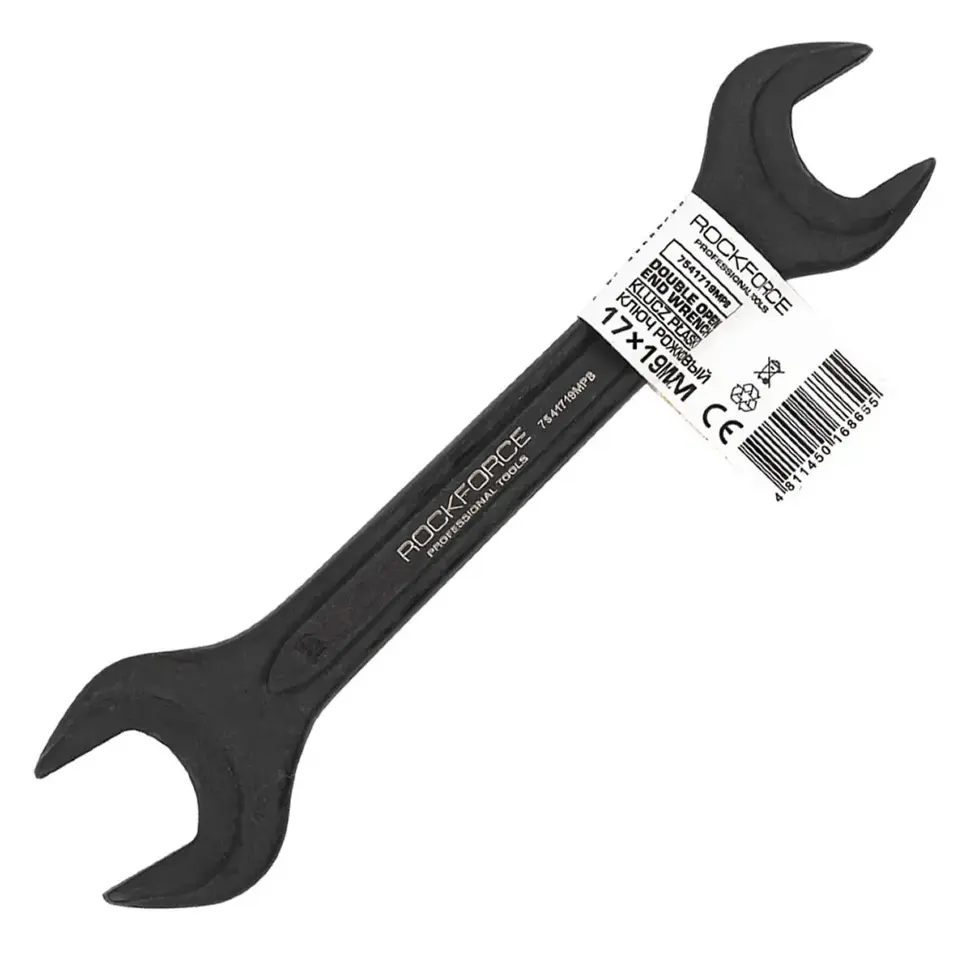 Ключ рожковый 17х19мм RockFORCE Rock FORCE RF-7541719MPB