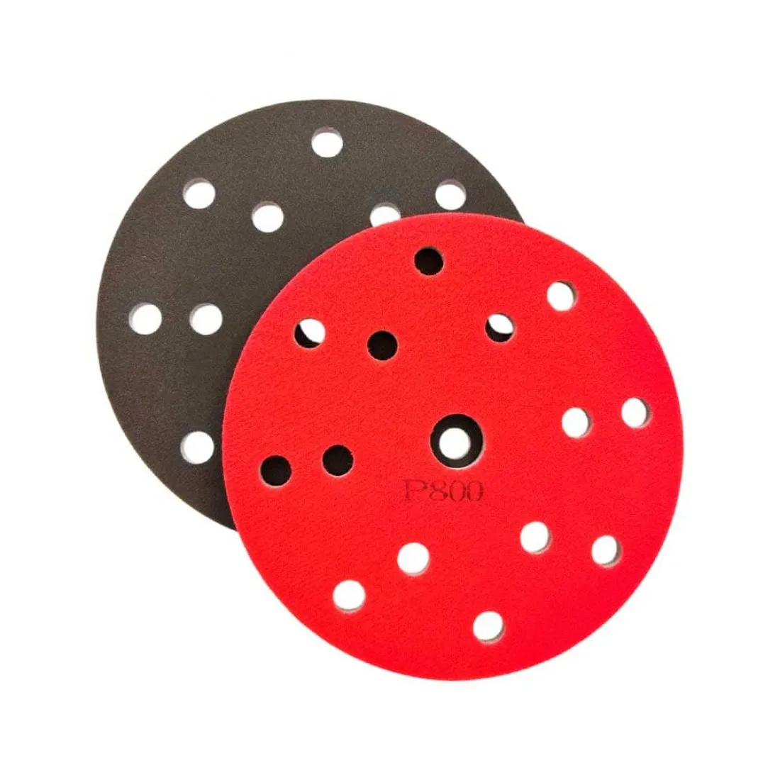 Шлифлист на вспененной основе d150 мм 15 отверстий P800 Гамматест FD150P800