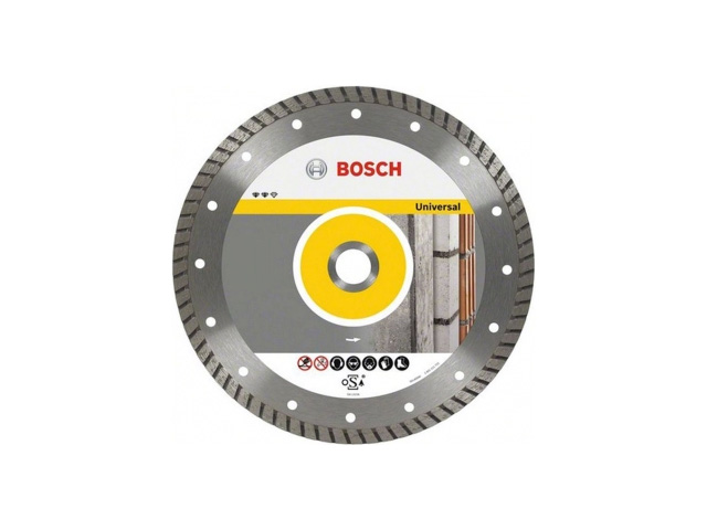Алмазный круг 115х22 mm универсальный Turbo ECO UNIVERSAL (сухая резка)  ...BOSCH 2608615045