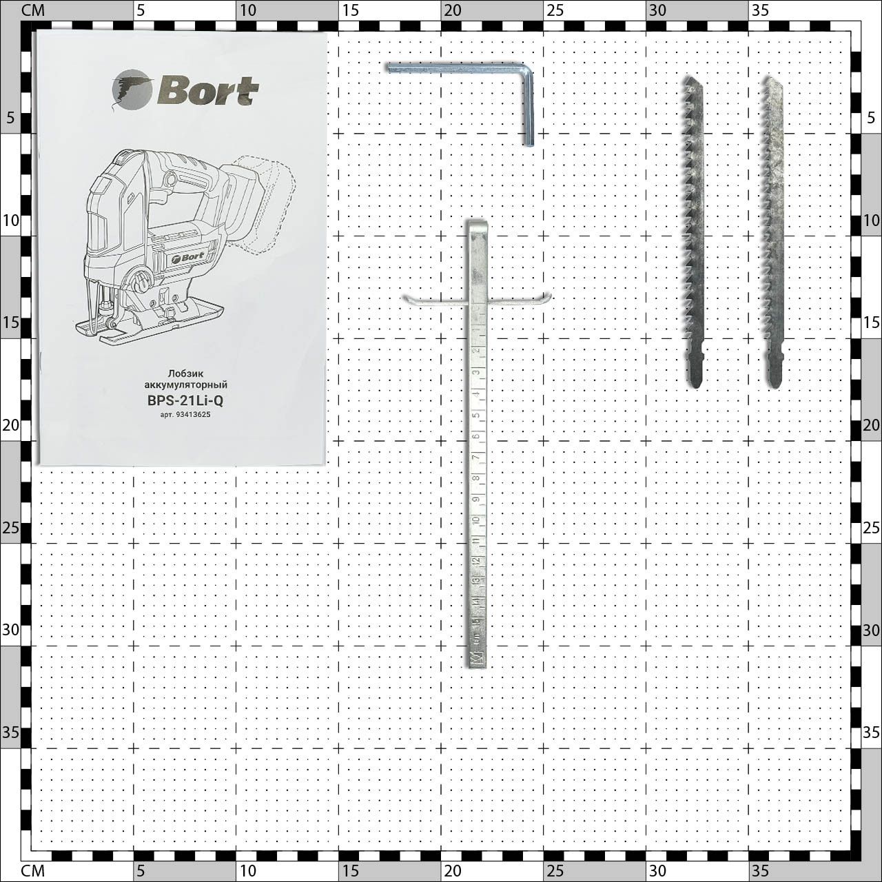Лобзик аккумуляторный, 18В, БЕЗ АКБ,  Bort BPS-21Li-Q