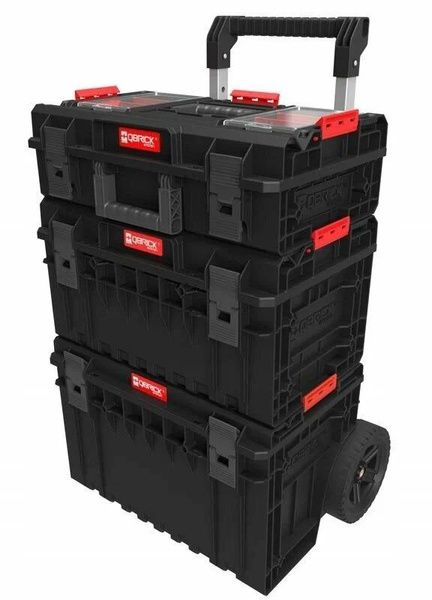 Набор ящиков для инструментов  System ONE Cart Profi Set 2.0 (черный)  ...QBRICK Z258032PG001