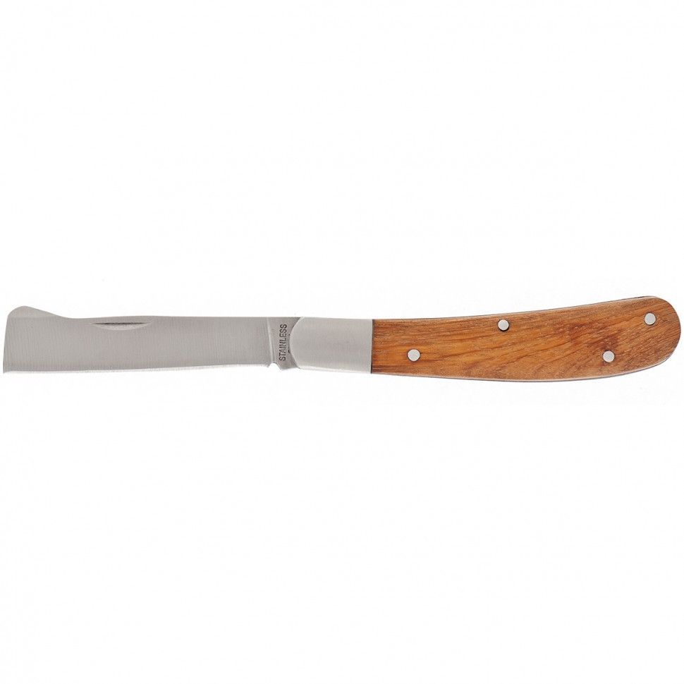 Нож садовый складной, копулировочный, 173 мм, деревянная рукоятка PALISAD ...PALISAD HOME 79002