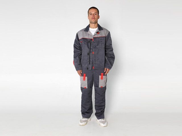 Костюм (куртка+п/к) Фаворит-2 р.60-62 рост 182-188 (саржа) (р.60-62 рост 182-188)