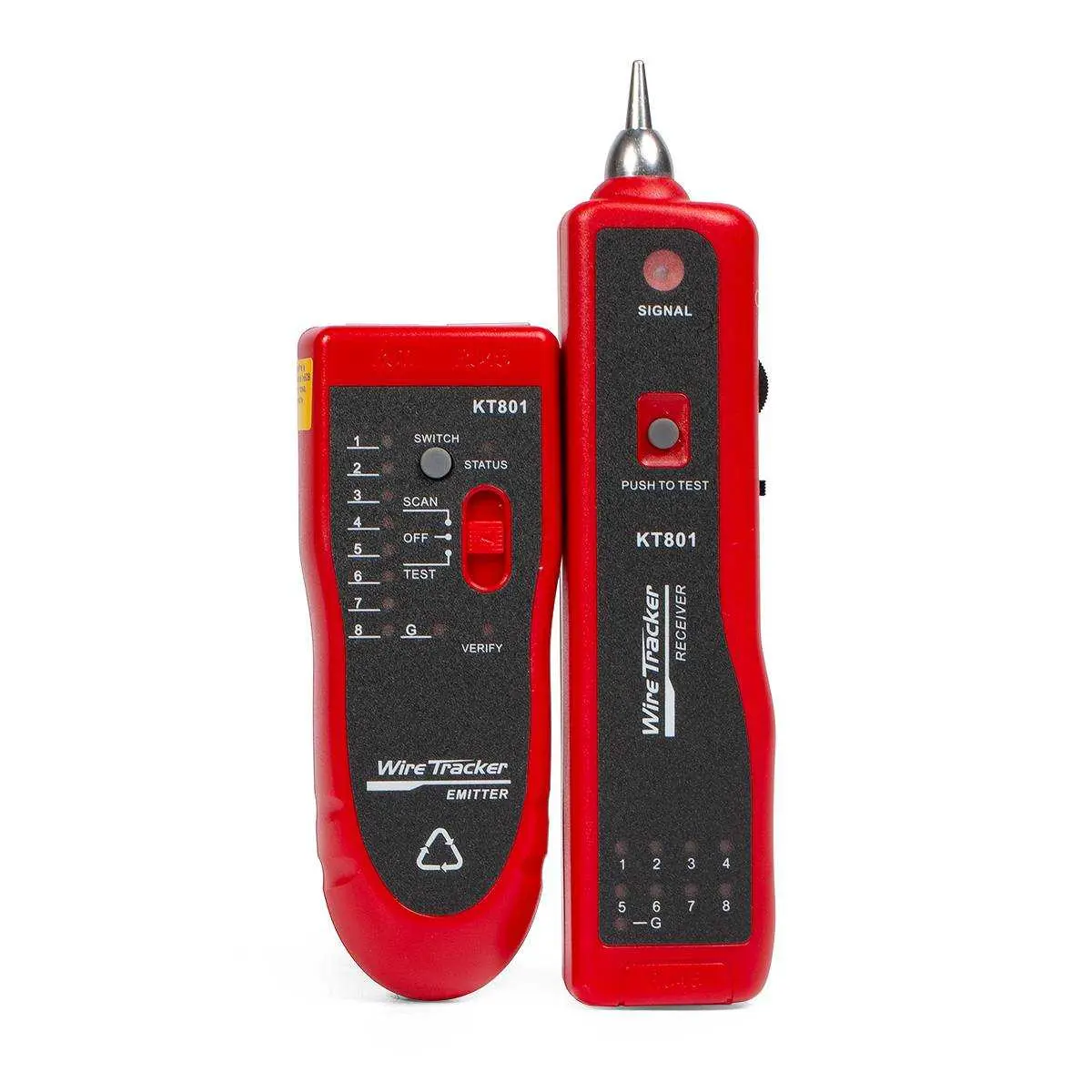 LAN-тестер кабельный с PoE КТ 858C серия PROLINE (КВТ) КВТ 86210