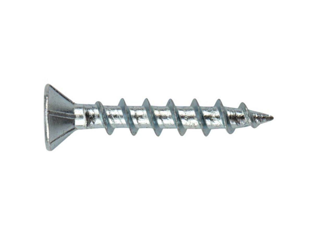 Саморез оконный 4.1х30 mm белый цинк, крупная резьба, острый (1000 шт) STARFIX SMC3-39918-1000