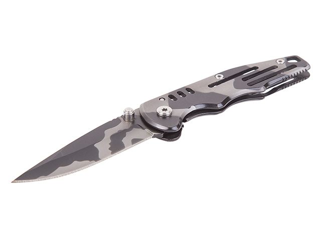 Нож складной "Камуфляж"  REXANT 12-4912-2