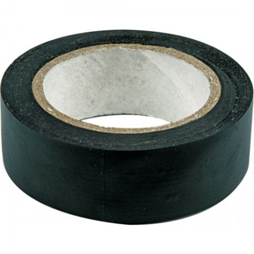 Изолента ПВХ 19mm х 10м х 0.13mm черная (10шт) VOREL 75000