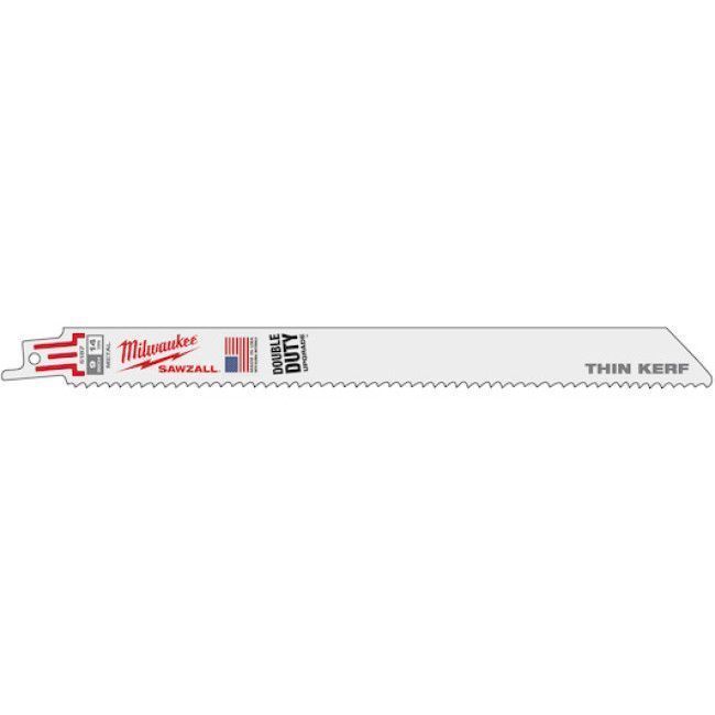 Полотно к сабельной пиле THIN KERF (5 шт / 300 мм / BIM 8%Co / демонтаж) MILWAUKEE 48475189