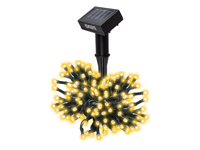 Светильник садовый на солнечных батареях SLR-G01-100Y  ФАZА 5027312