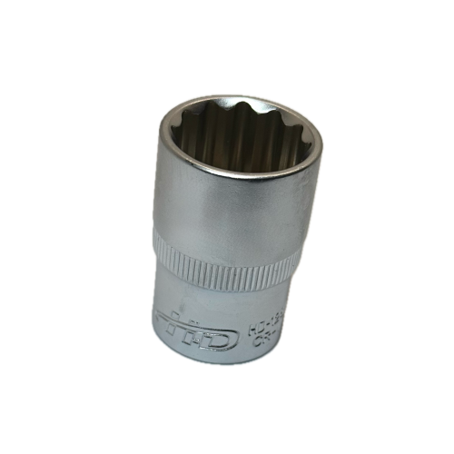 Головка торцевая 1/2" 12гр. 19мм L38мм CrV  H-D HD-1281