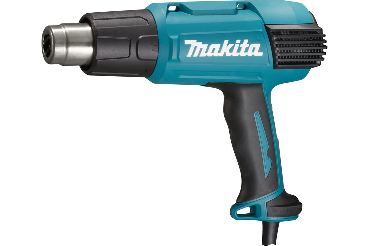 Термовоздуходувка HG6530VK ,2000 Вт ,LCD 50-650° , 4 насадки, MAKITA HG6530VK