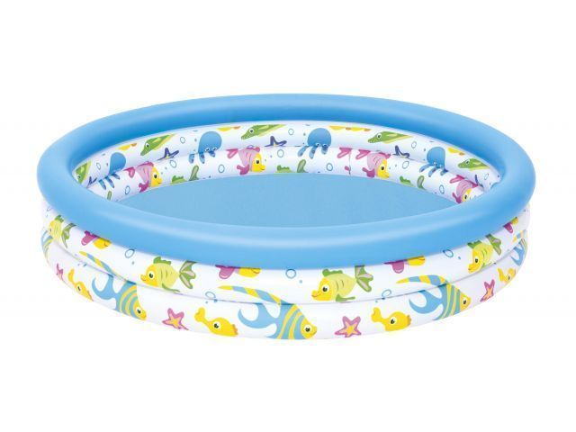 Надувной детский бассейн Coral Kids. 122х25 см (от 2 лет) BESTWAY 51009