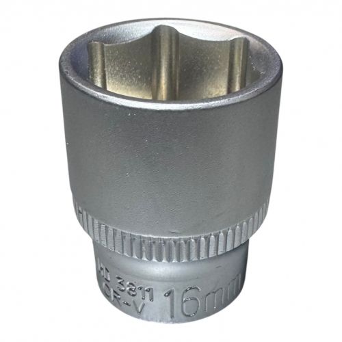 Головка торцевая 3/8" 6гр. 16мм L28мм CrV H-D HD-3811