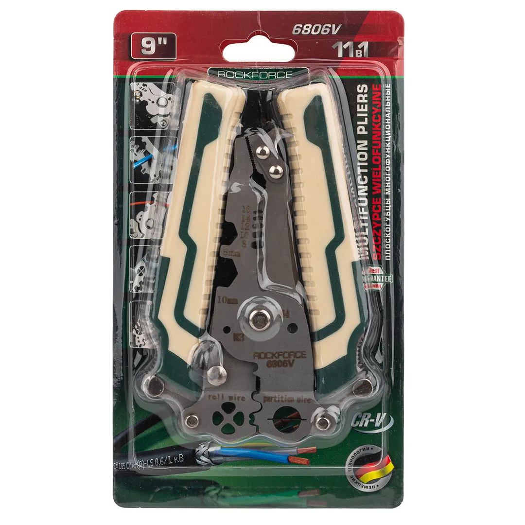 Плоскогубцы многофункциональные RockFORCE Rock FORCE RF-6806V