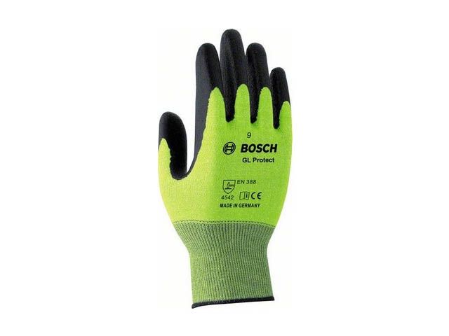 Перчатки защитные Cut Protection GL, Protect 9  BOSCH 2607990120