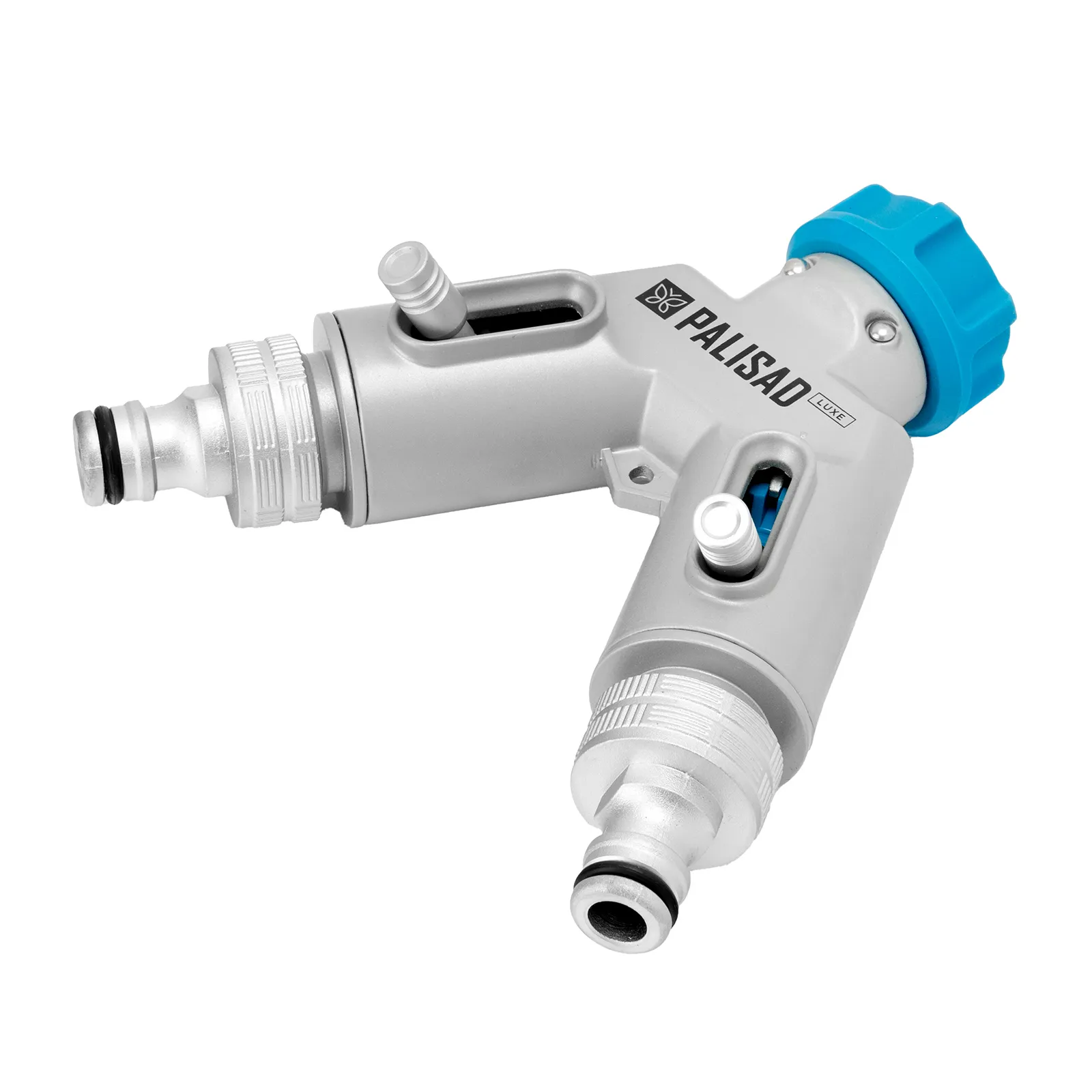 Разветвитель двухканальный, с внутренней резьбой 3/4",алюминий, LUXE PALISAD 65832