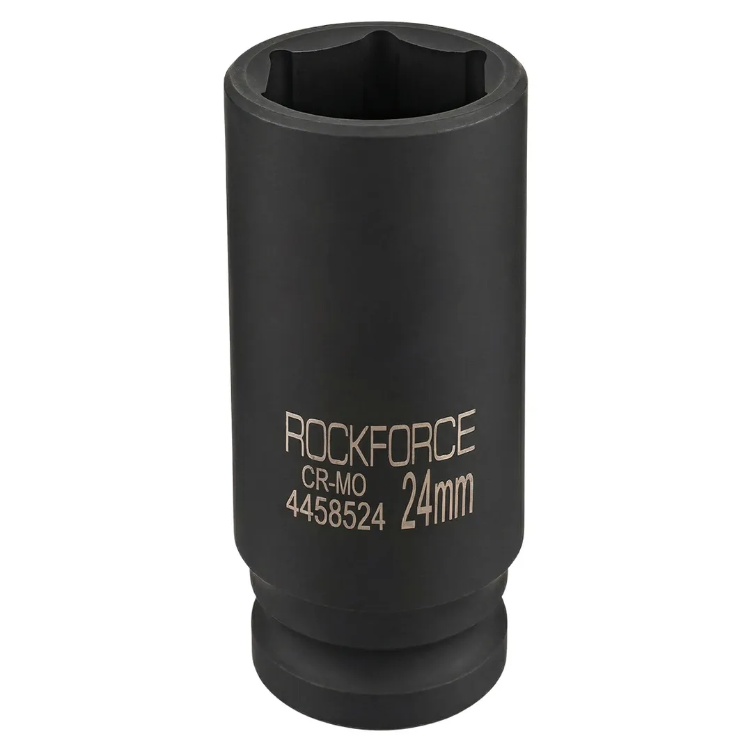 Головка ударная глубокая 1/2", 24мм (6гр.) Rock FORCE RF-4458524