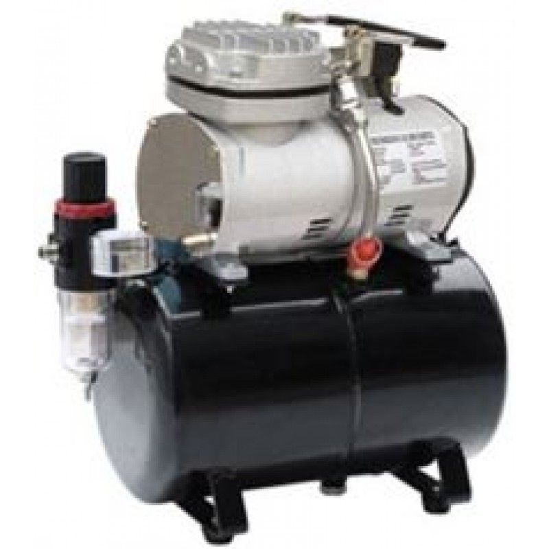 Миникомпрессор безмасляный (ресивер 3 л., 23 л/мин, 3-4 bar)  Rotake RT-089