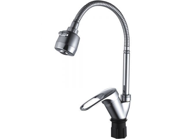Смеситель для кухни D40-A, серия 240, (Гибкий двухрежимный излив) ECONOCE EC0246