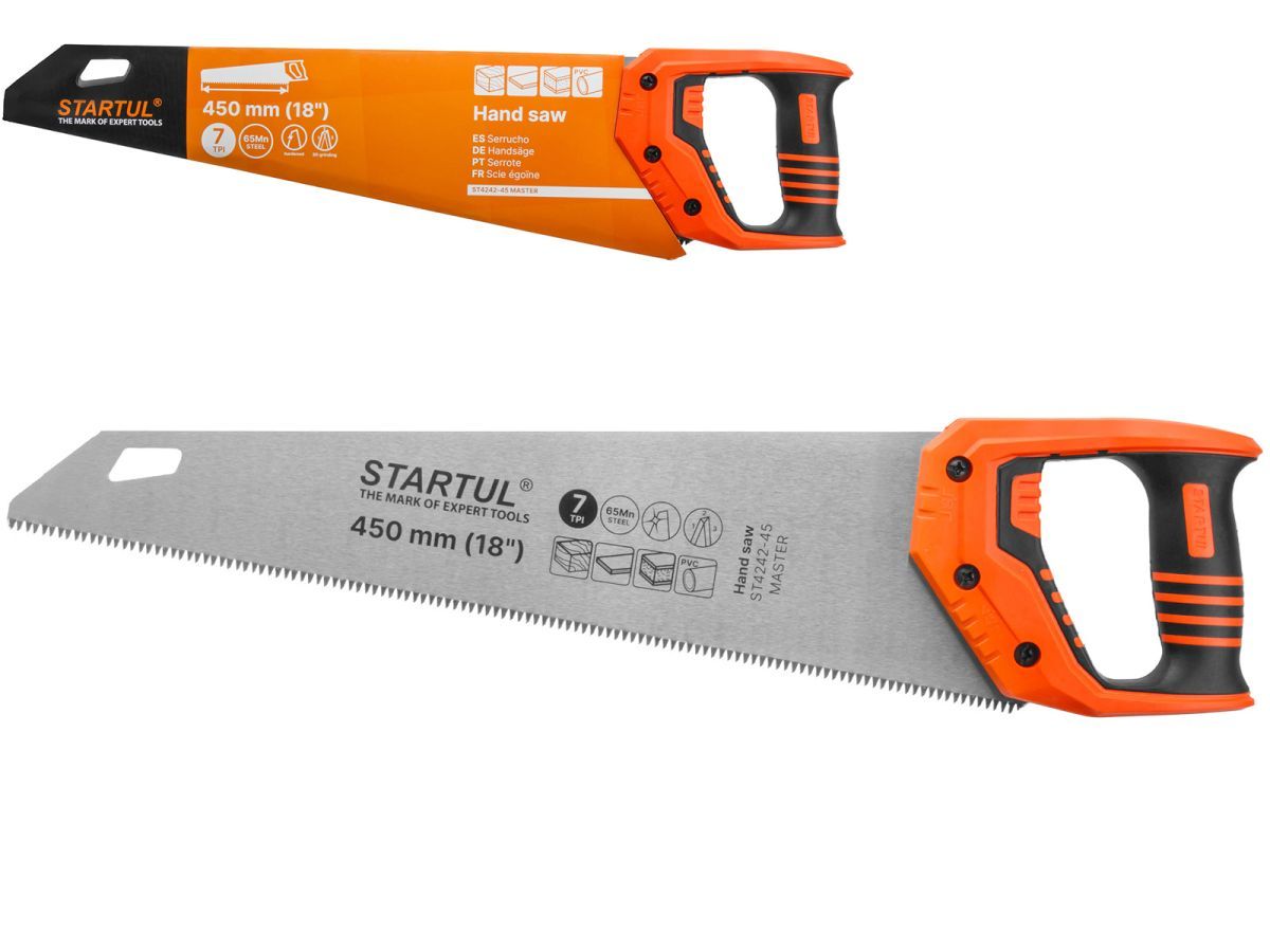Ножовка по дер. 450мм 7 TPI MASTER (ST4242-45) STARTUL ST4242-45